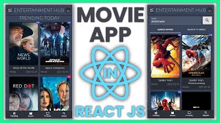 Movies and TV Series Searching App in React JS and Material UI 🔥 screenshot 3