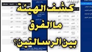 الفرق بين رسالة كشف الهيئة القديمة ورسالة كشف الهيئة الجديدة لمعهد معاوني الأمن الدفعة الثامنة 2023