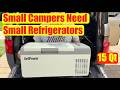 GEAR REVIEW SetPower MC15 Refrigerator.  Perfect Size For My Tiny Camper?