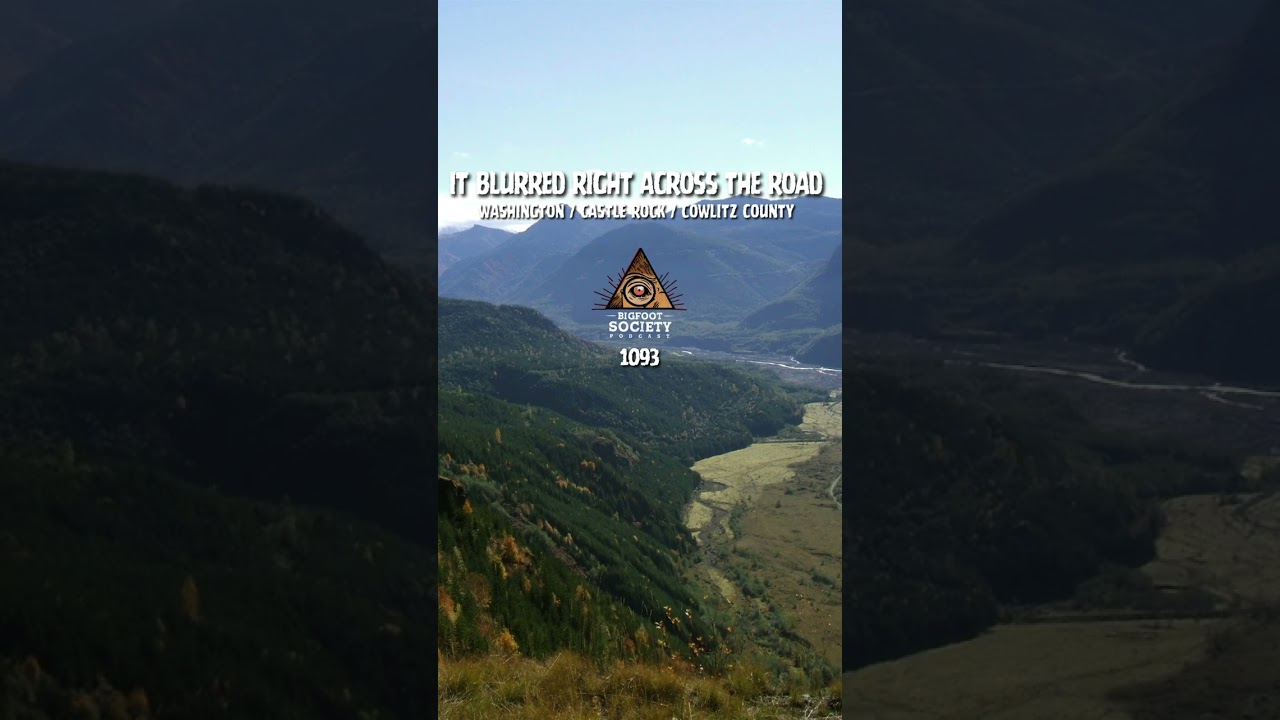 He was a retired cop that saw Bigfoot