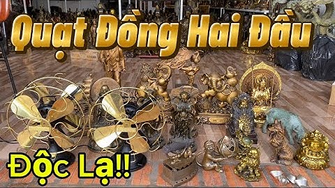 Quạt đồng xưa _ đồ xưa cũ _ tượng xưa #độclạcầnthơ #doco