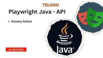 Part 4: Access Token in Playwright Java #telugu #playwright #java #api