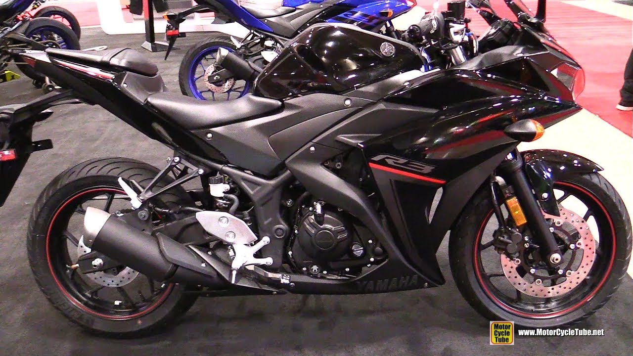 2018 Yamaha R3 - Walkaround - 2018 Toronto Motorcycle Show - YouTube