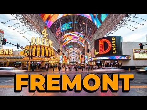 Walking Tour - Fremont Street Experience in the Afternoon