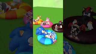 Where is Sonic's swimming pool #sonicthehedgehog #animation