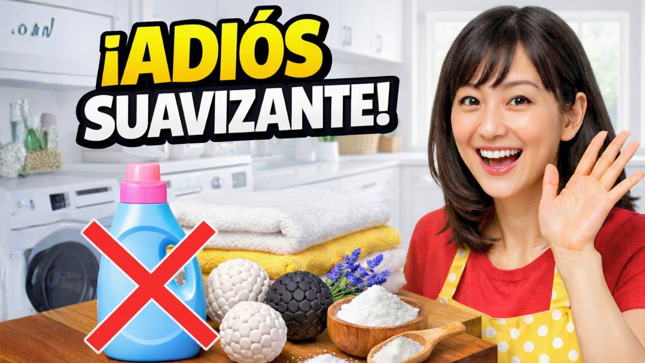 ¡Adiós Suavizante! Esto lo usan en Japón (Y Funciona Mejor)