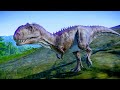 Proceratosaurus &amp; Majungasaurus Hunting In Mountainous Environment - Jurassic World Evolution