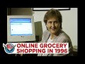 Grocery shopping on the internet, in 1996