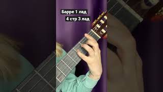 Как играть аккорд Fm на гитаре