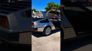 Features se aayi Hui car jis company ko jail ho gyi thi😳 #Delorean #automobile #DMC #viral #Shorts