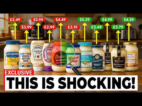 5 UK MAYONNAISE Brands to Avoid And 5 That Are SAFE