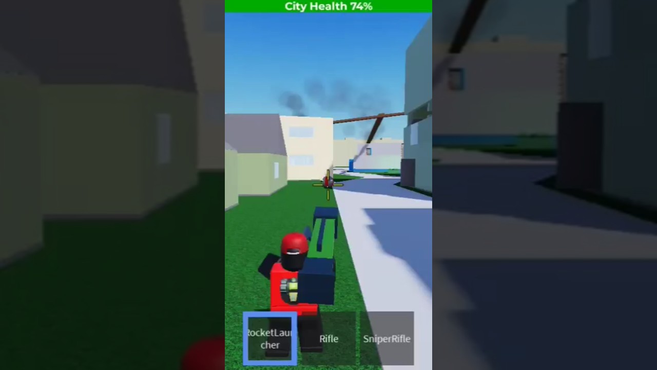 Rocket Launcher. | Base Attack | Roblox