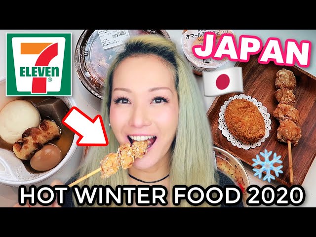 Trying NEW & ICONIC JAPAN 7-ELEVEN HOT FOOD | Japanese CONBINI
