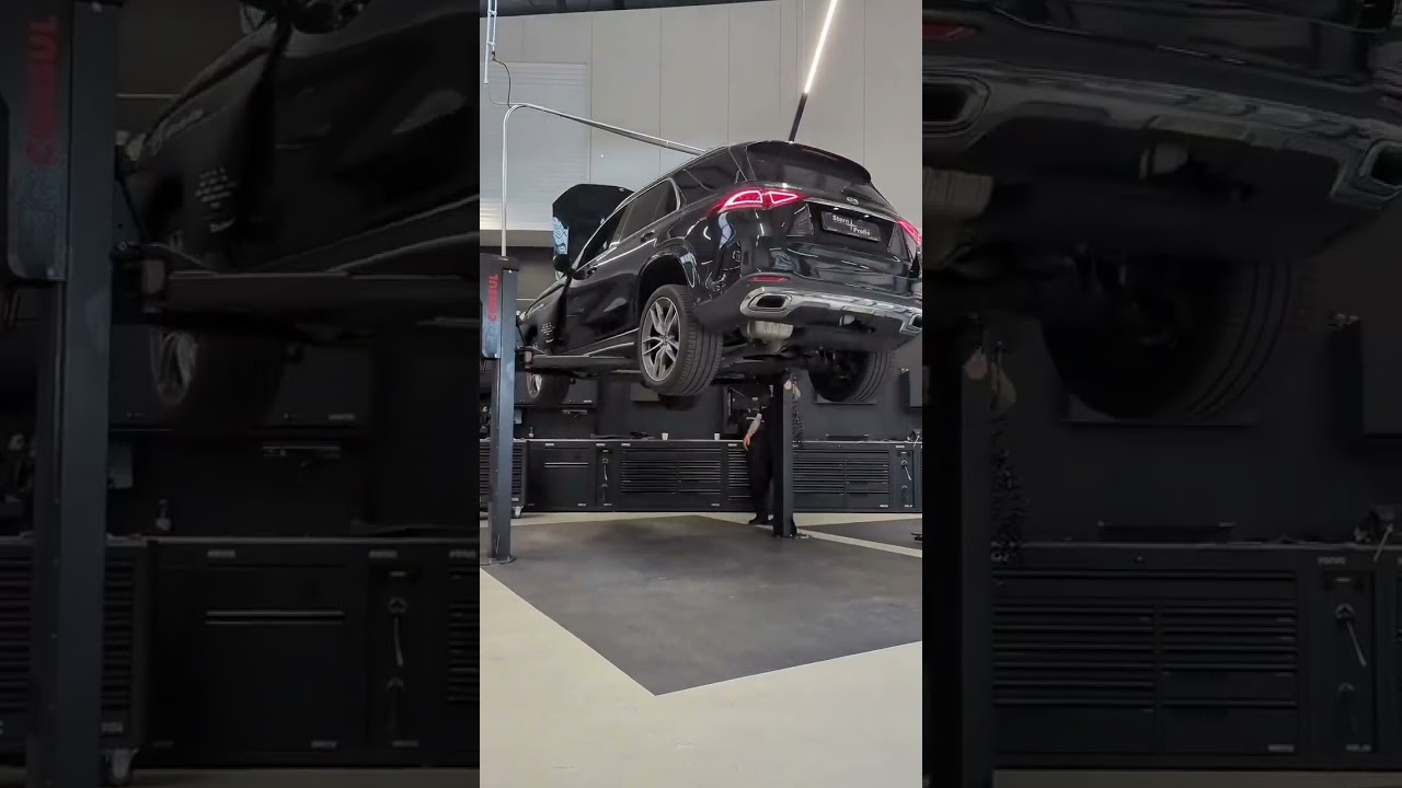 oilchange on a GLE400d 