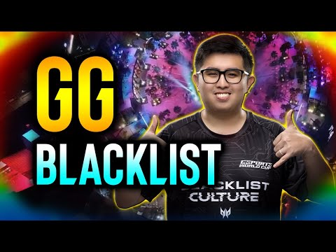 BLACKLIST vs GAIMIN GLADIATORS - GROUP STAGE - EWC x RIYADH MASTERS 2024 DOTA 2