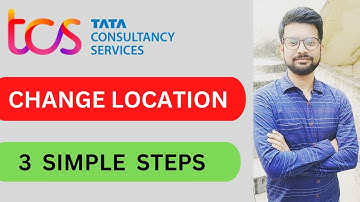 how to change work location in tcs |how to change base location in tcs | tcs location change| #tcs