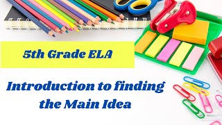 Celebrity Introduction to Main Idea // 5th grade reading online lesson Net Worth