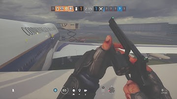 R6 - P90 plane spawnpeek