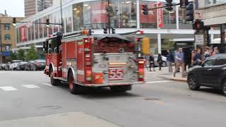 Chicago Fire Department: Engine 55 Responding