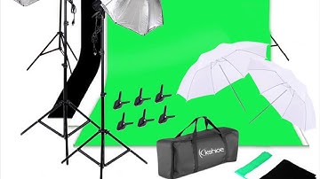 Kshioe Photo Video Studio Light Kit Unboxing Review