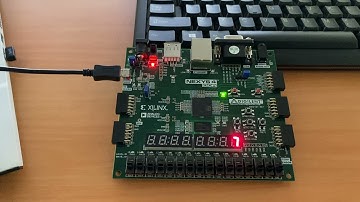 Lab 2 7-segment-display video