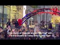 Chris Martin Of Coldplay Singing We Pray With Tini And Elyanna At Today Show In New York Chris Martin Of Coldplay Singing We Pray With Tini And Elyanna At Today Show In New York