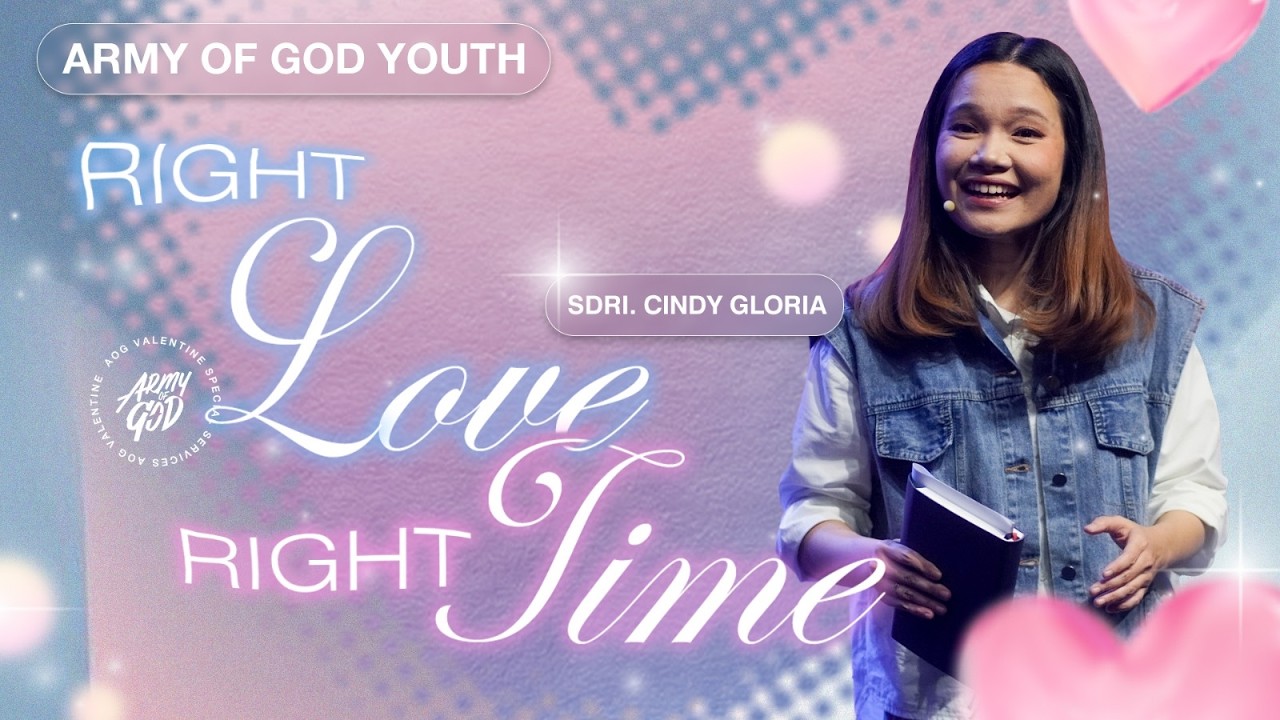 Right Love Right Time - Sdri. Cindy Gloria