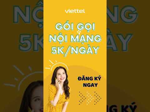 Video Cách đăng ký gọi nội mạng Viettel 5k 1 ngày 2021 | Gói... - youtube