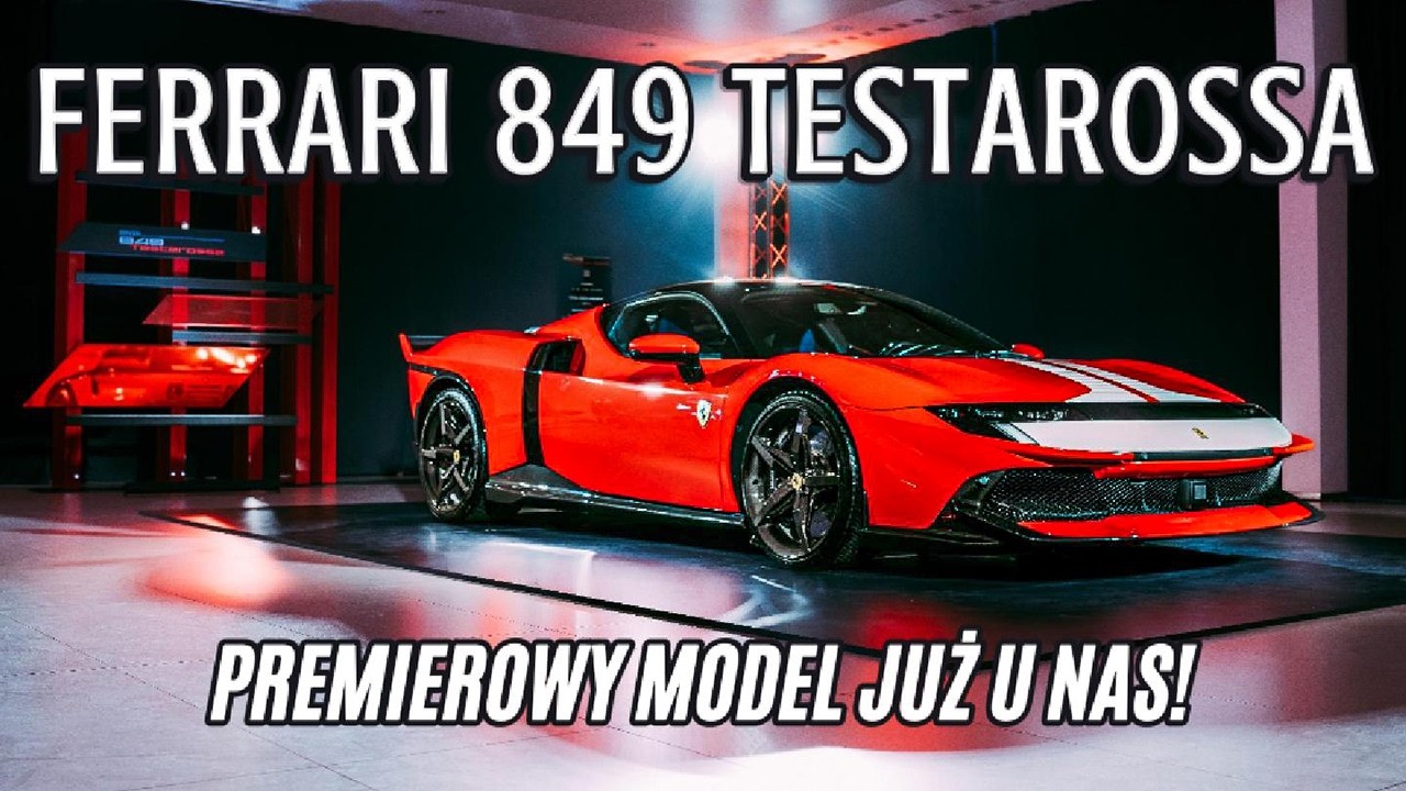 Nowe Ferrari - 849 Testarossa | Premierowy model już u nas