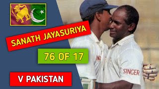 Sanath Jayasuriya Fastest Odi Fifty 76 (17) - Cricket Epic Battle - Sri Lanka Vs Pakistan 1996/97