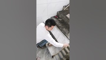 Kỹ năng thi công ốp gạch bậc cầu thang điêu luyện #shorts