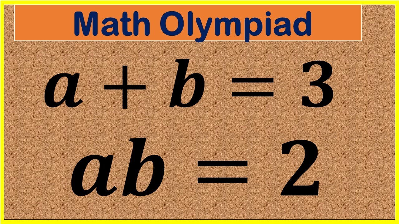 Germany| A Very Nice Math Olympiad Question| Solve for a  and b