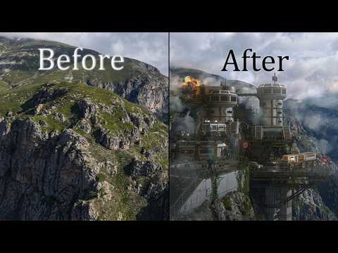 I Recreated a Sci-Fi Environment in Blender & nuke | VFX Breakdown