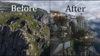 I Recreated a Sci-Fi Environment in Blender & nuke | VFX Breakdown