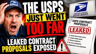 The USPS Just Went Too Far: Leaked Contract Proposals Exposed