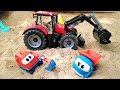 Vidéo pour enfants de Léo le camion et Skoop: une route dans les sables