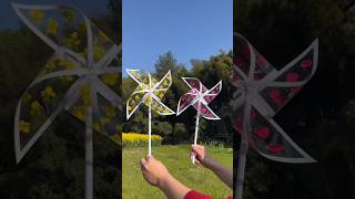 How to Make DIY Paper Pinwheel Windmill 🌸 Easy Paper Craft Tutorial for Kids & Beginners #paperart