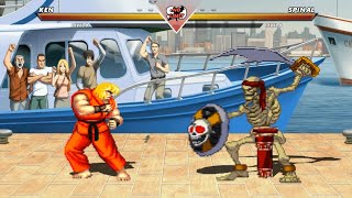 ULTIMATE KEN vs SPINAL - epic fight❗ screenshot 1