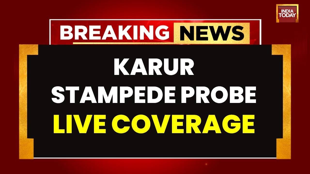 Karur Stampede Probe LIVE News | CBI To Grill Vijay | Who To Blame For 41 Deaths? | Thalapathy Vijay