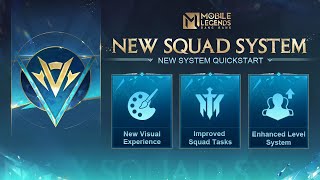 New Squad System Introduction | Mobile Legends: Bang Bang