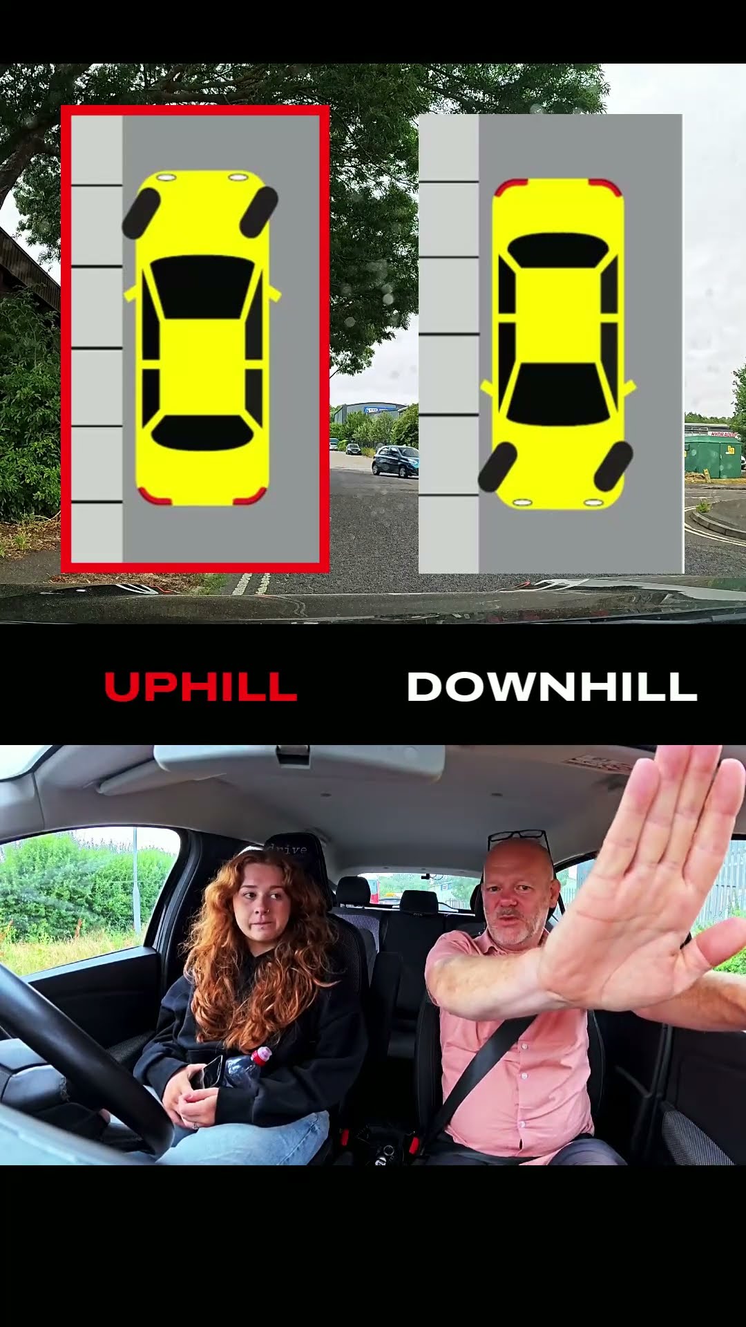Makes sense to have a second system to stop the car rolling downhill.
