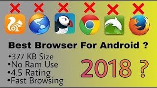 2018 Best browser only 430 KB ????? screenshot 5
