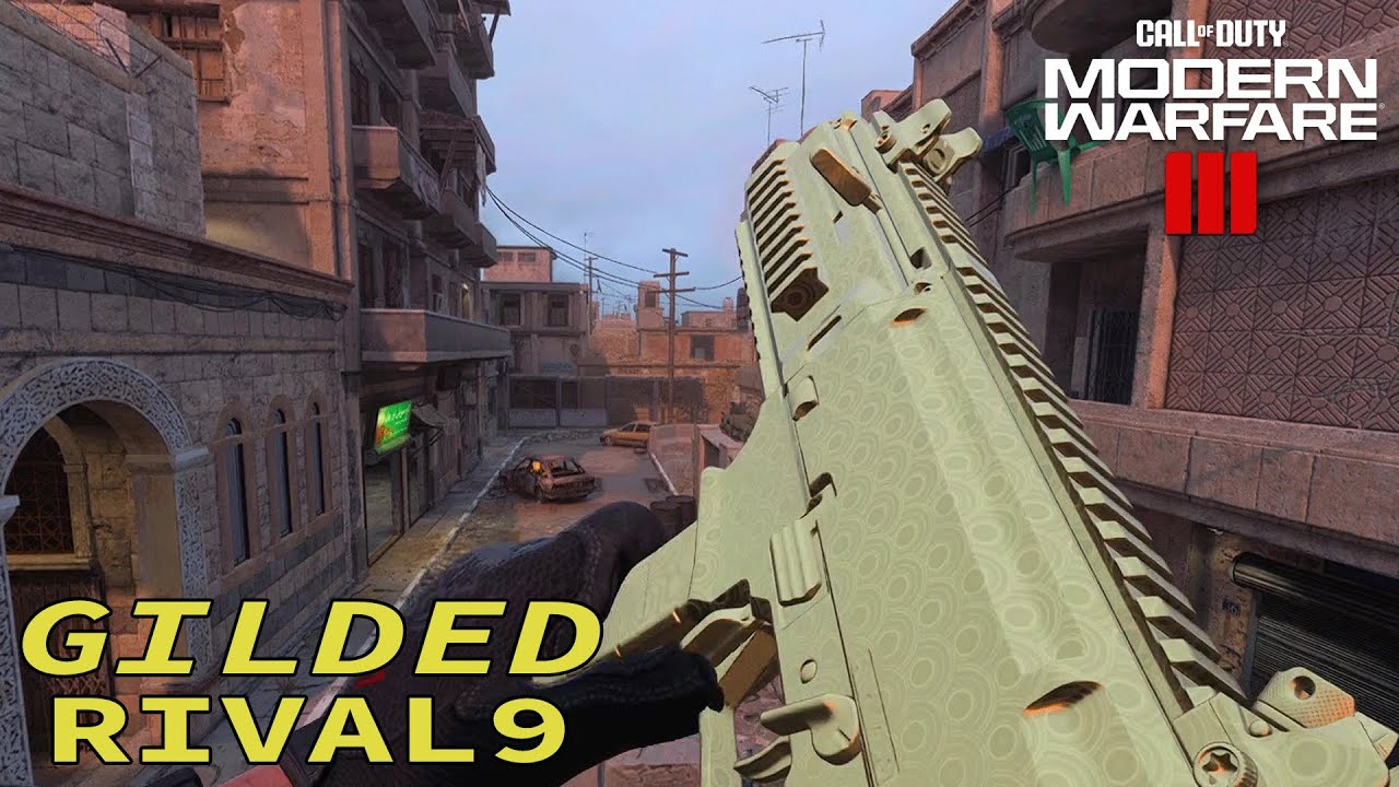 Gilded Ruin Cod UNLOCKING GILDED ON THE RIVAL-9! - COD MW3 MULTIPLAYER - YouTube