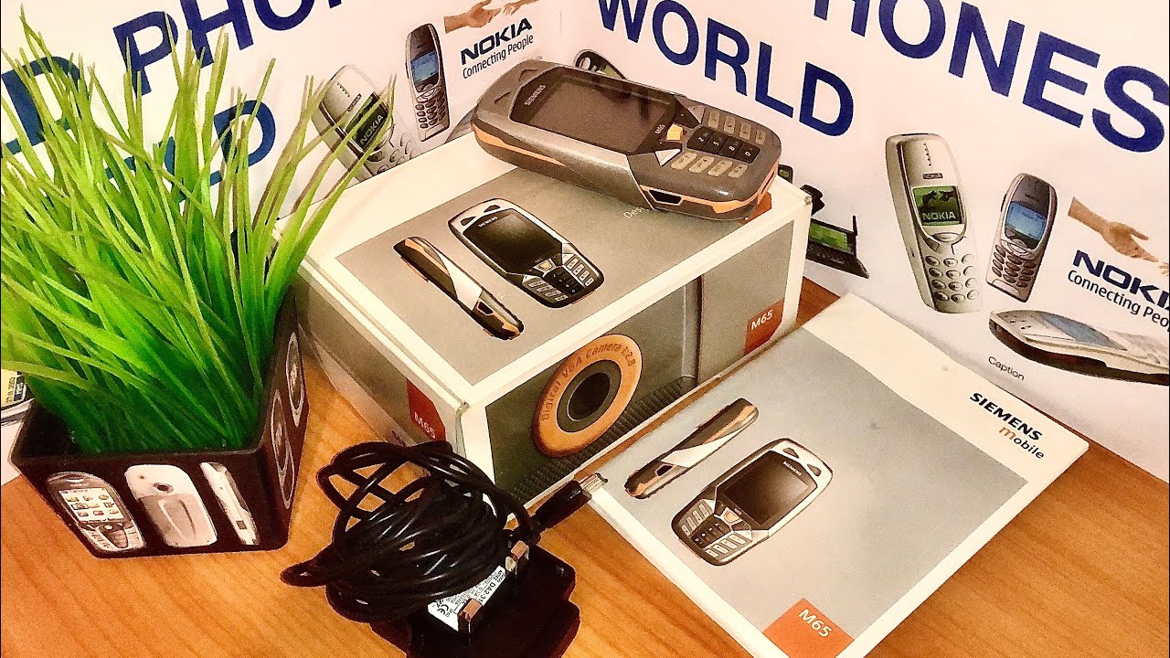 Siemens M65 unboxing - by Old Phones World