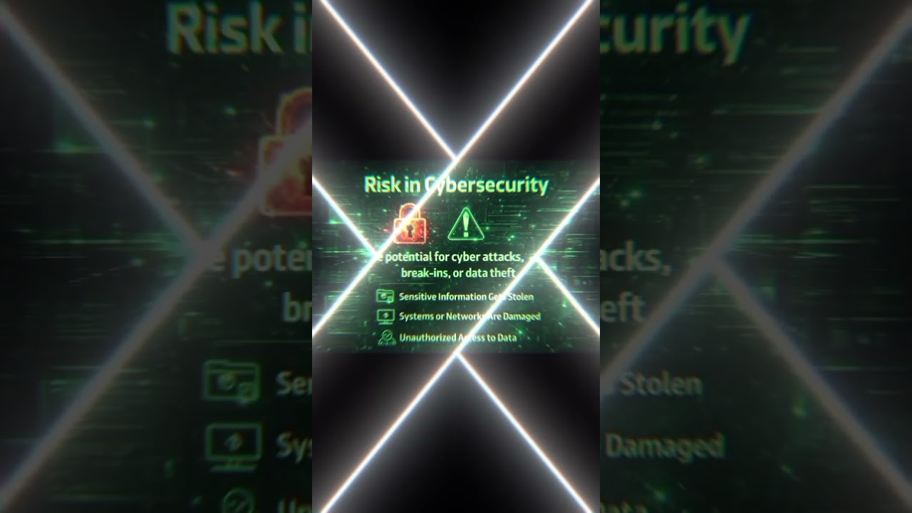 what is threat and Risk in cyber. 