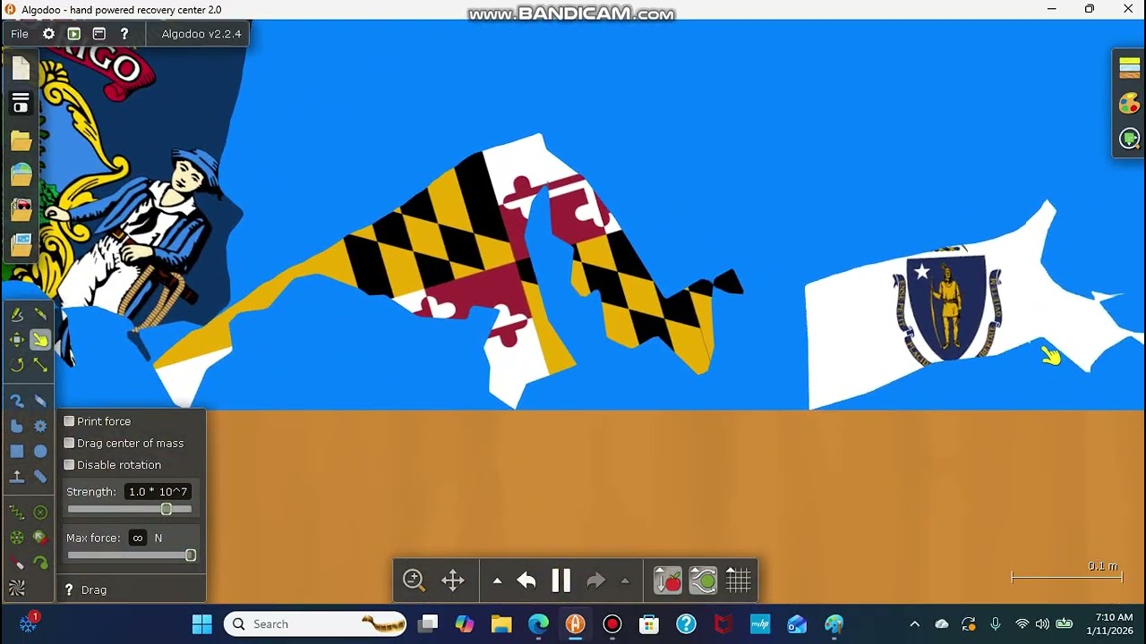 The 50 USA State Object Show Episode 1: OUCH IT BURNS!!!