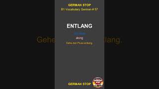 B1 Deutsch Wortschatz 🇩🇪 Learn Fast in 60 Seconds! | German Stop | part 57 #shorts #learngerman
