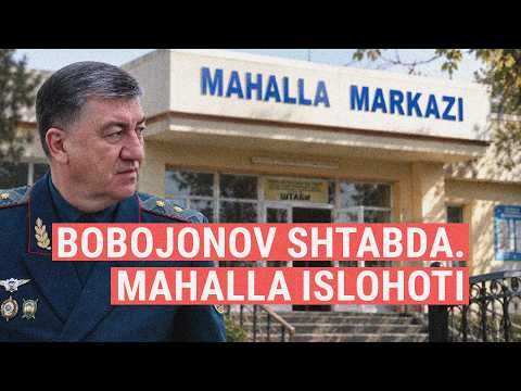 Mahallalarni endi hokimlar boshliq Shtablar boshqaradi