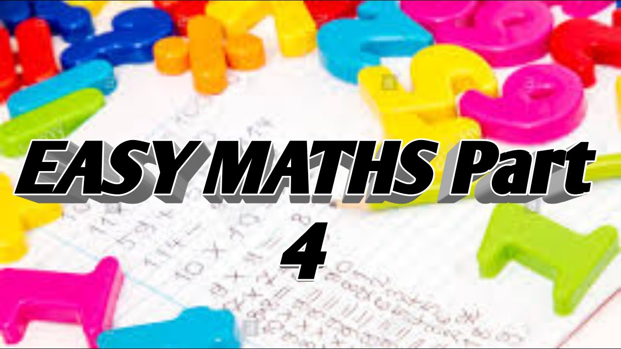 Easy maths - YouTube