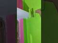 wall painting green colour fast code bedroom 🏡🖌️👈#art